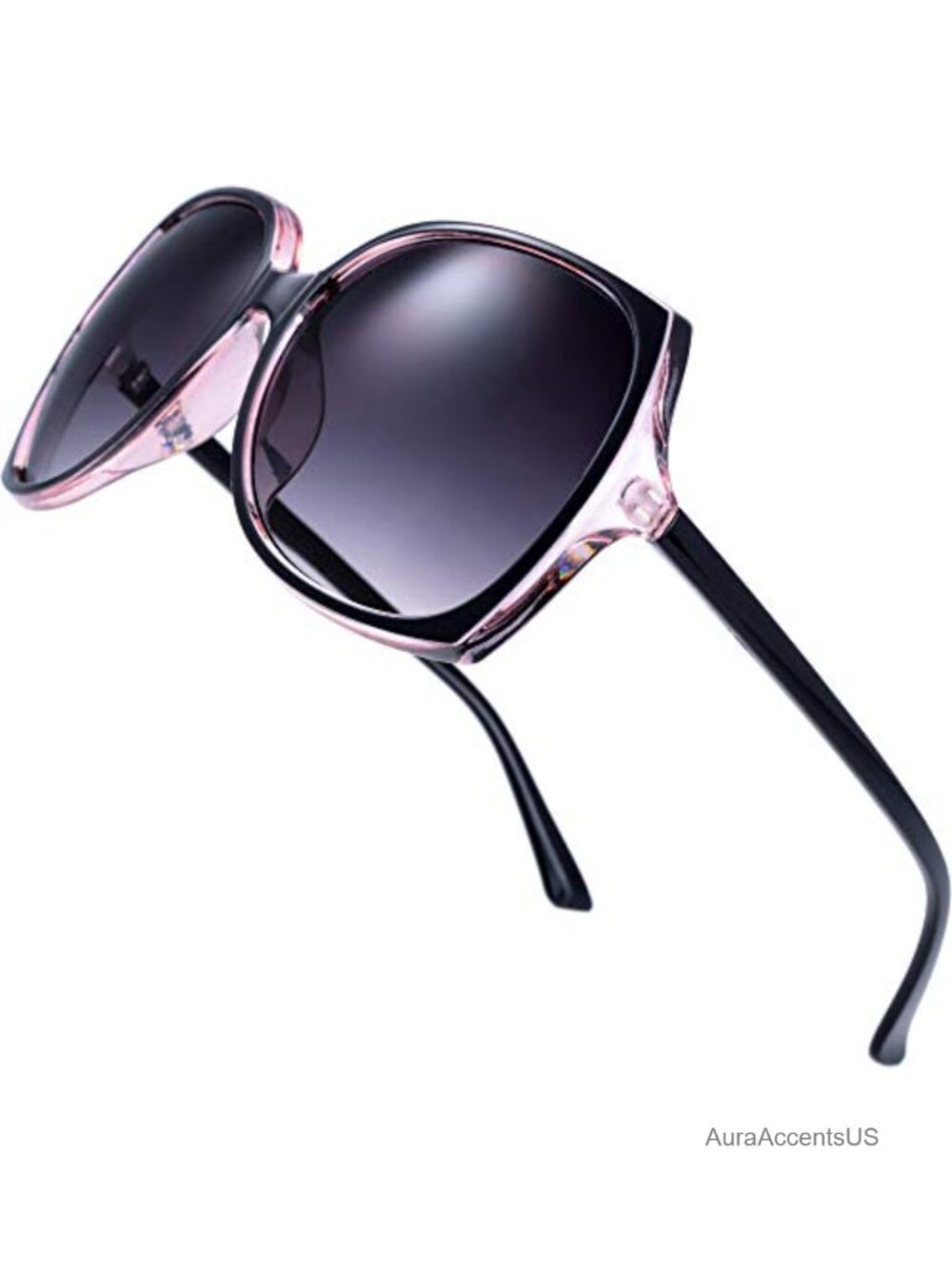 Oversized Square Cat Eye Butterfly Sunglasses UV Protection Gradient Lens